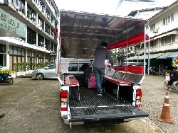 Free shuttle from Trat city to Laem Sok