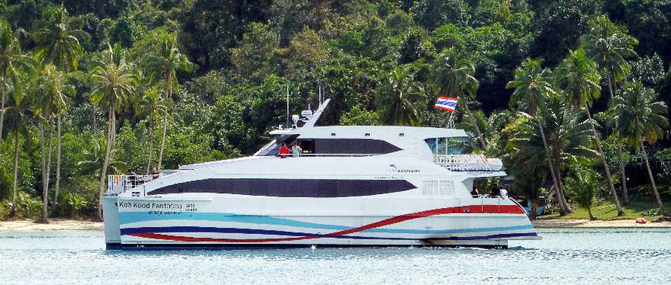 Koh Kood Fantasea catamaran: Safest ferry service to Koh Kood
